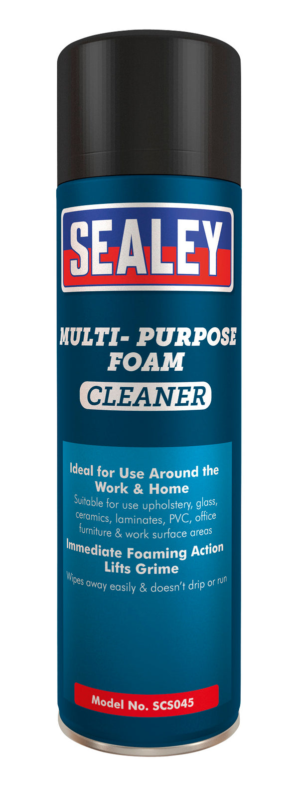 Sealey SCS045 Foam Cleaner Multipurpose 500ml Pack of 6