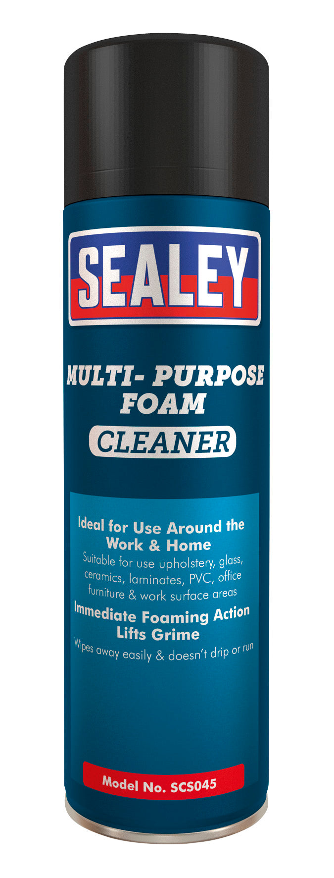 Sealey SCS045 Foam Cleaner Multipurpose 500ml Pack of 6