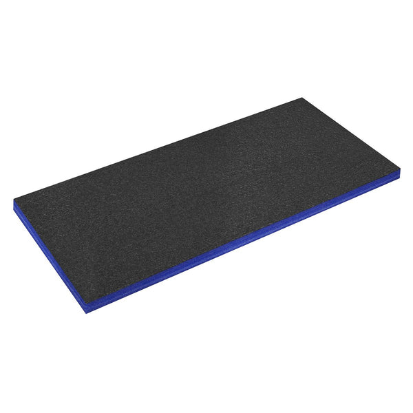 Sealey Easy Peel Shadow Foam&reg; 1200 x 550 x 50mm - Blue/Black SF50B