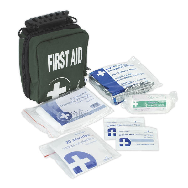 Sealey Medium First Aid Kit for Cars, Taxis & Small Vans - BS 8599-2 Compliant SFA02