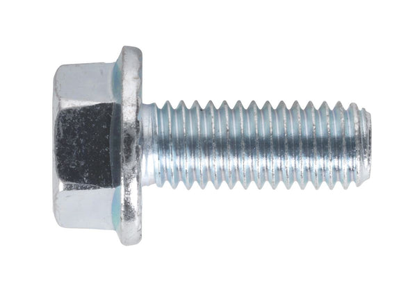 Sealey SFS630 Setscrew M6 x 30mm Flanged Serrated DIN 6921 Pack of 50