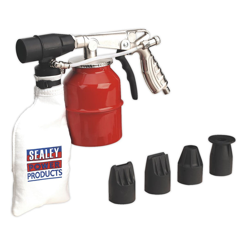 Sealey SG12 Recirculating Sand Blasting Kit Extra-Heavy-Duty