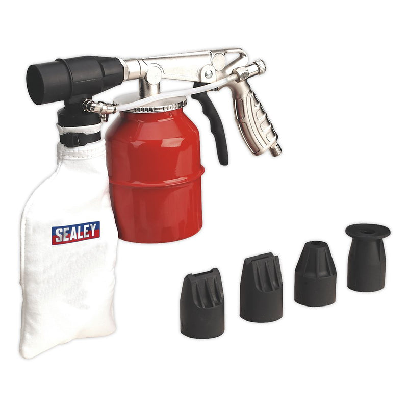 Sealey SG12 Recirculating Sand Blasting Kit Extra-Heavy-Duty