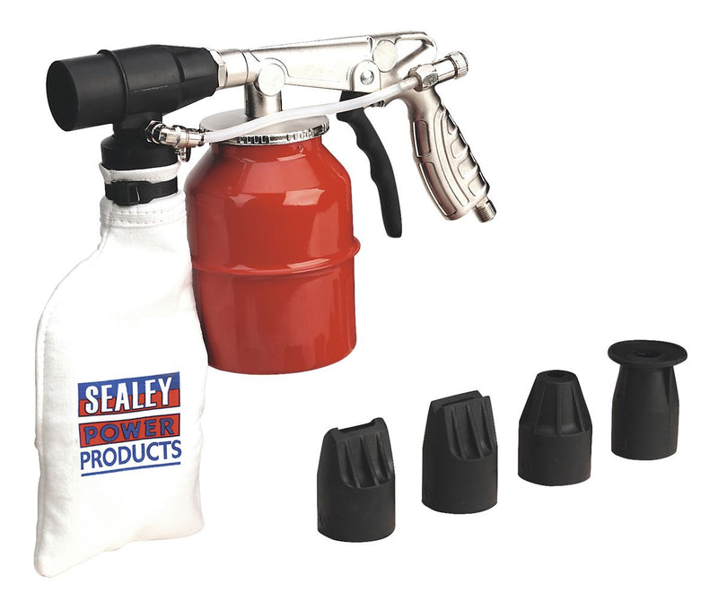 Sealey SG12 Recirculating Sand Blasting Kit Extra-Heavy-Duty