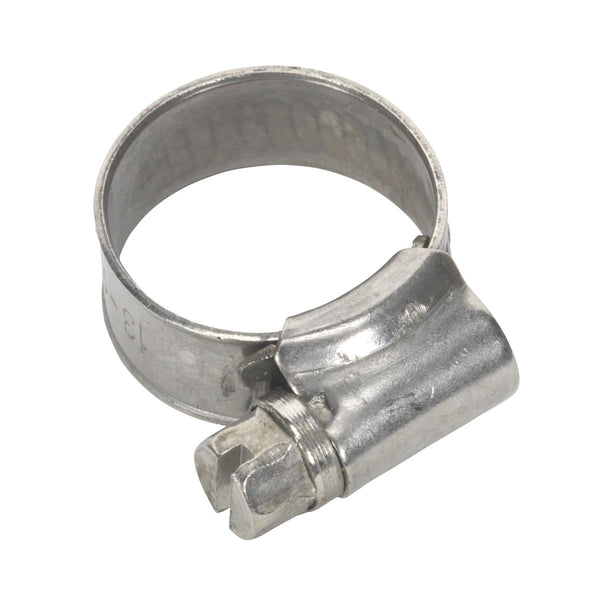 Sealey SHCSSM00 Hose Clip Stainless Steel �13-19mm Pack of 10