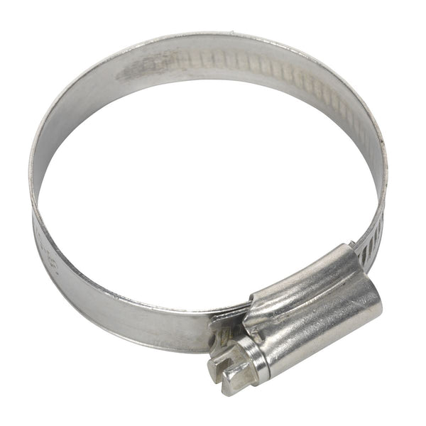 Sealey SHCSSM Hose Clip Stainless Steel �38-57mm Pack of 10