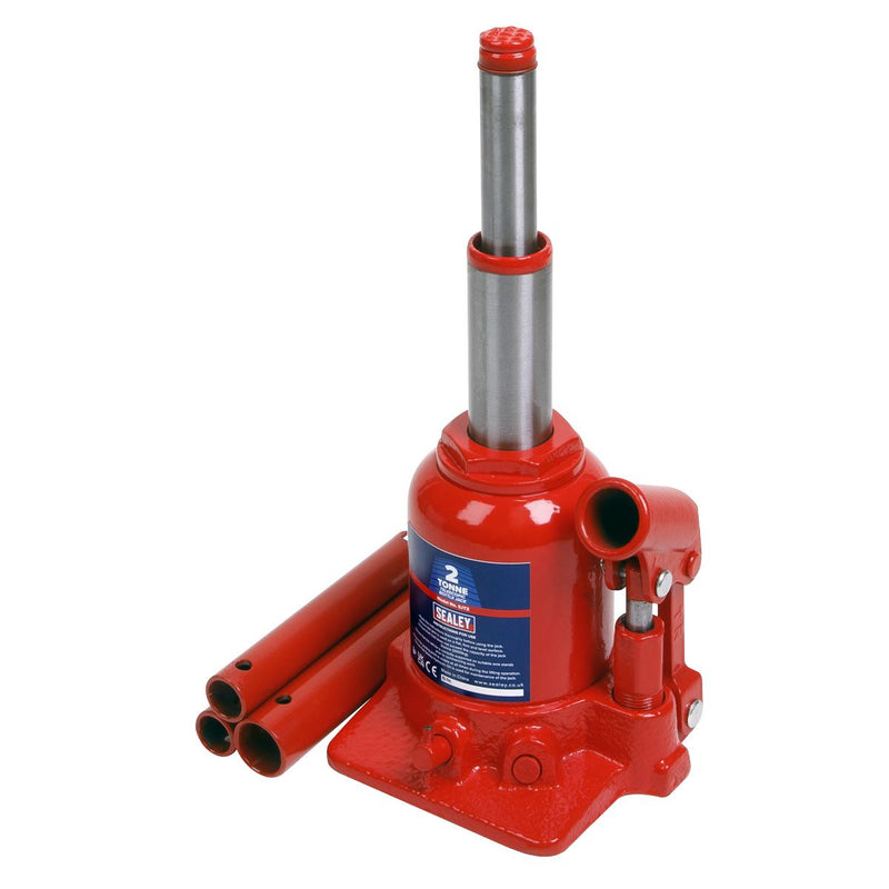 Sealey Telescopic Bottle Jack 2 Tonne SJT2