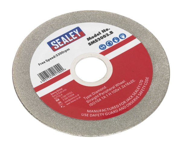 Sealey Diamond Coated Grinding Disc for SMS2003 100mm SMS2003.B