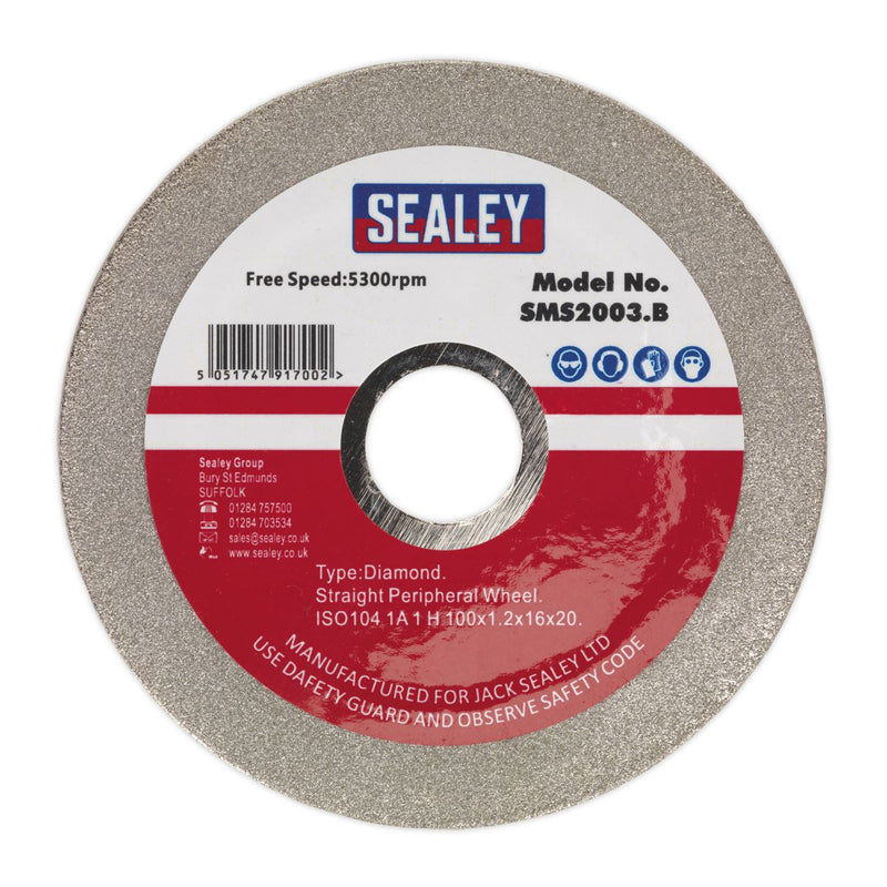 Sealey Diamond Coated Grinding Disc for SMS2003 100mm SMS2003.B