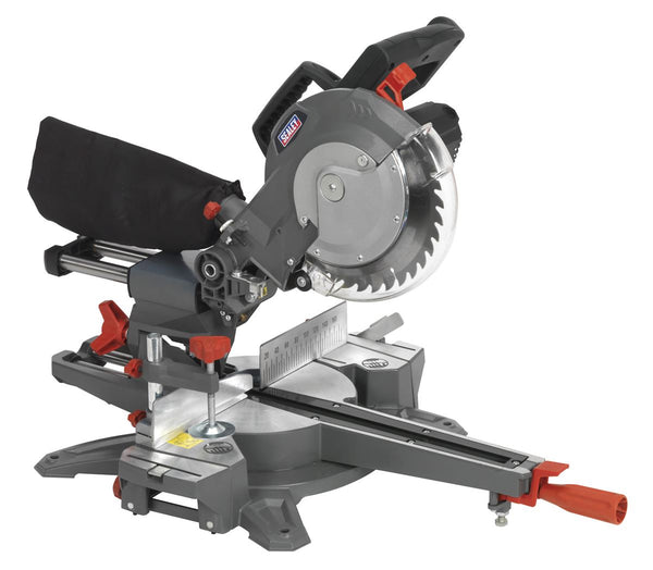 Sealey Sliding Compound Mitre Saw 216mm SMS216