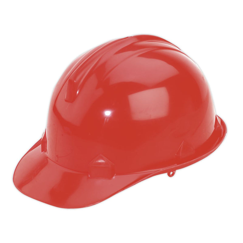 Sealey SSP17 Safety Helmet Red BS EN 397