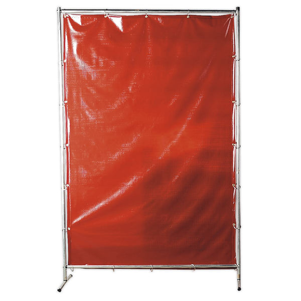 Sealey Workshop Welding Curtain & Frame to EN ISO 25980:2014 1.3 x 1.75m SSP99