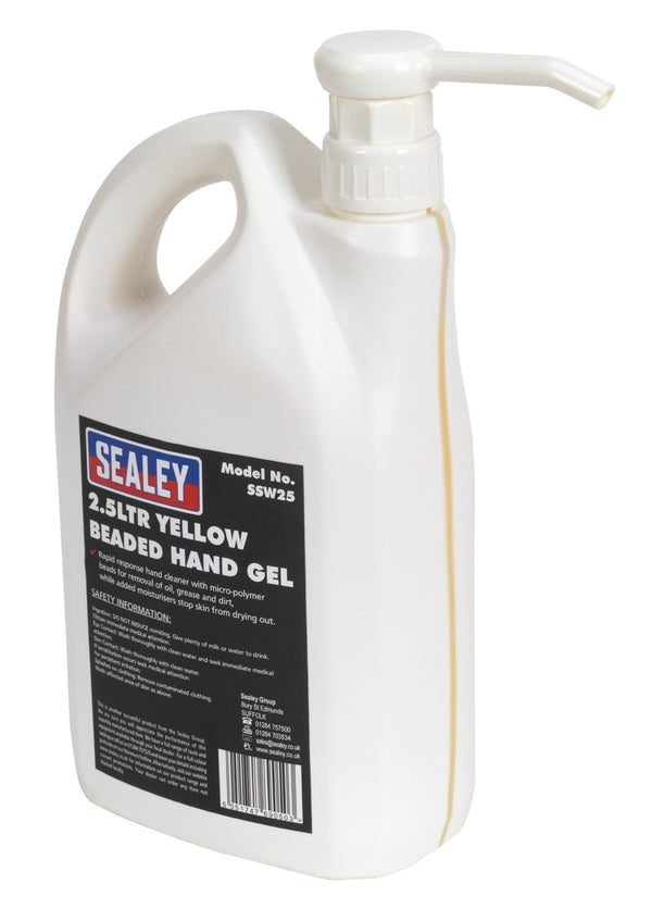 Sealey SSW25 Rapid Response Beaded Hand Cleaner 2.5ltr