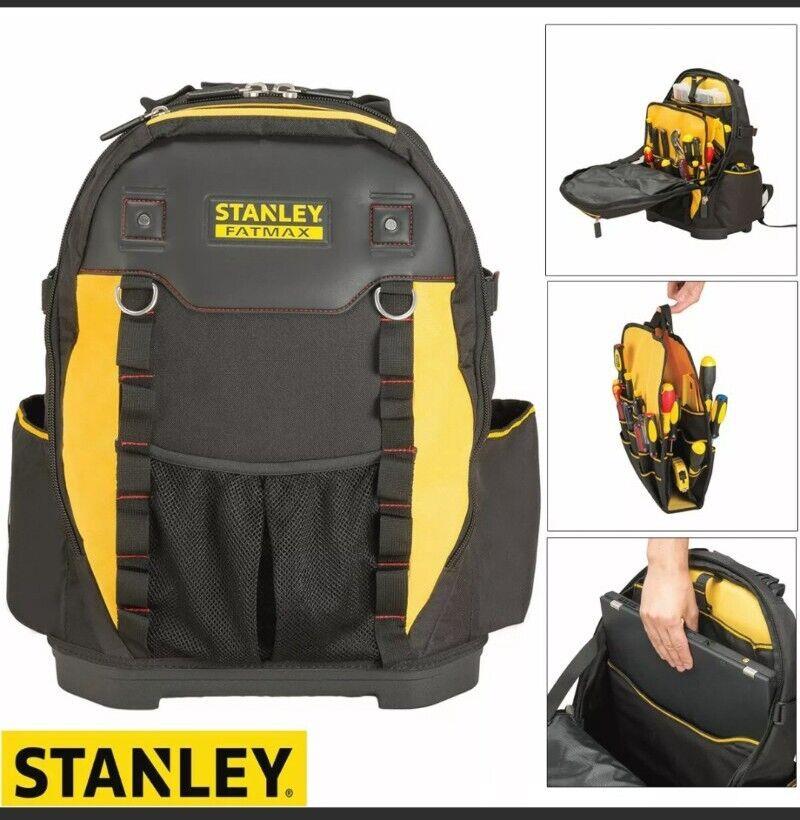 Stanley Backpack Ruck Sack 1-95-611 Fatmax Technician's Tool Storage Bag 195611