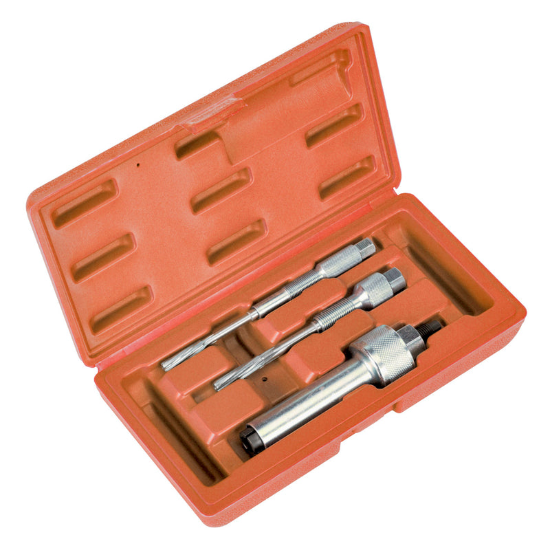 Sealey SX0406 Glow Plug Puller & Reamer Set 3pc