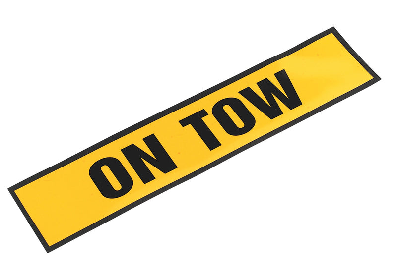 Sealey TB01T Magnetic Sign "ON TOW"