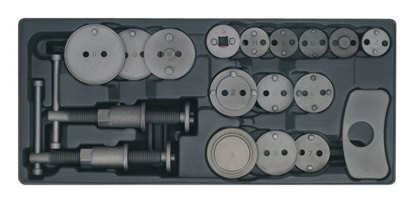 Sealey Premier Brake Wind-Back Tool Kit with Tool Tray 18pc TBT27
