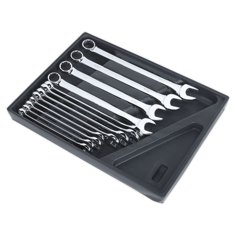 Sealey Tool Tray with Combination Spanner Set 12pc - Metric TBT37