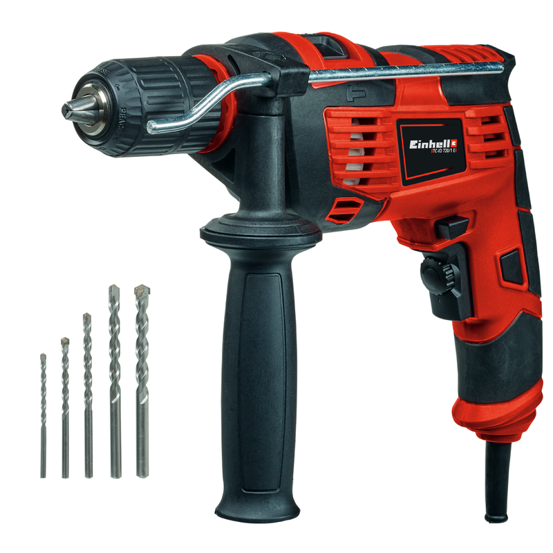 EINHELL IMPACT DRILL 720W ELECTRIC HAMMER DRILL SCREWDRIVER TC-ID 720/1 IN CASE