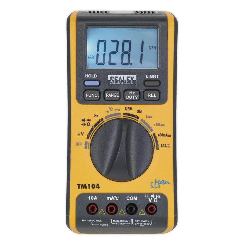 Sealey TM104 Digital Multimeter 5-in-1