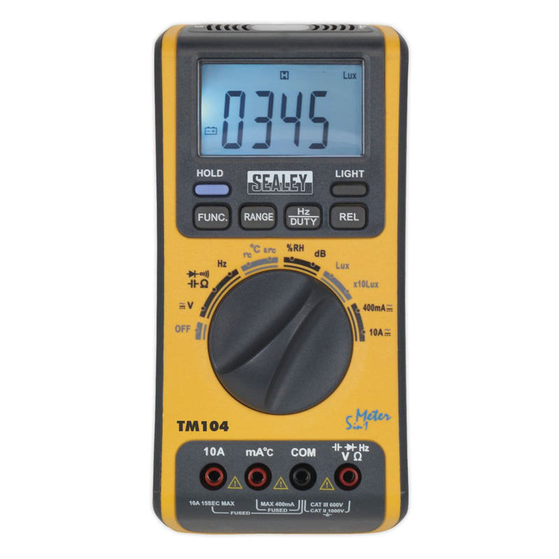 Sealey TM104 Digital Multimeter 5-in-1