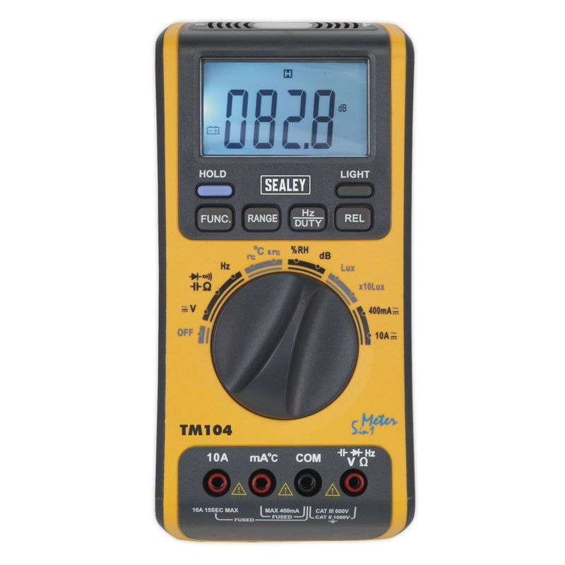 Sealey TM104 Digital Multimeter 5-in-1