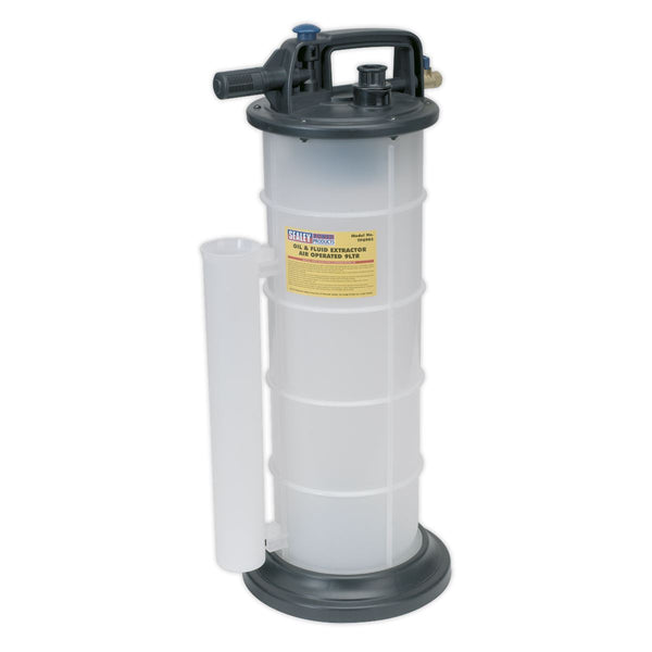 Sealey TP6903 Vacuum Oil & Fluid Extractor Air Operated 9L