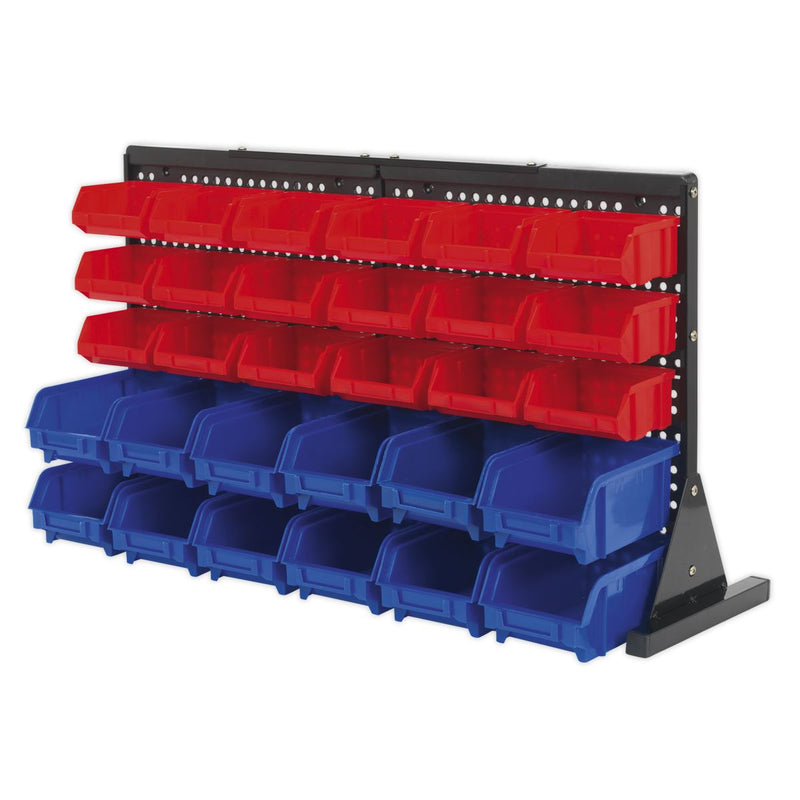 Sealey Bin Storage System Bench Mounting 30 Bins TPS1218 IN STOCK