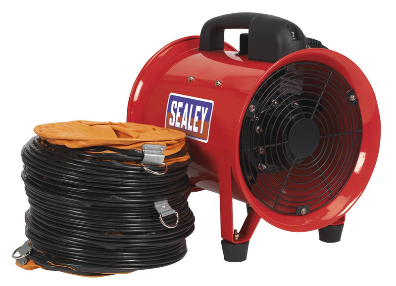 Sealey Portable Ventilator with 5m Ducting 200mm VEN200