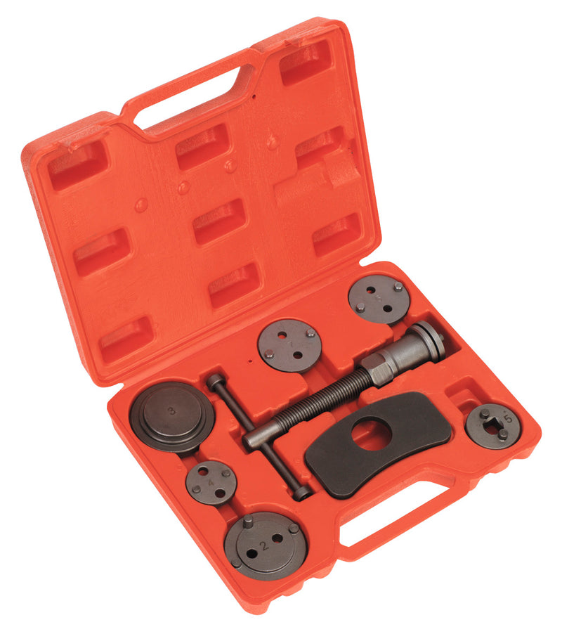 Sealey VS028 Brake Piston Wind-Back Tool Kit 8pc