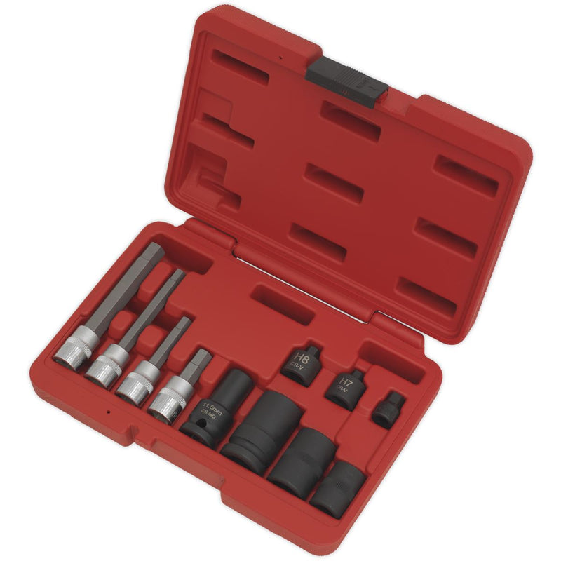 Sealey Brake Caliper Socket Set 11pc VS0465