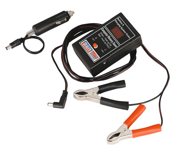 Sealey VS207 Memory Master - Memory Saver & Battery Tester 12V