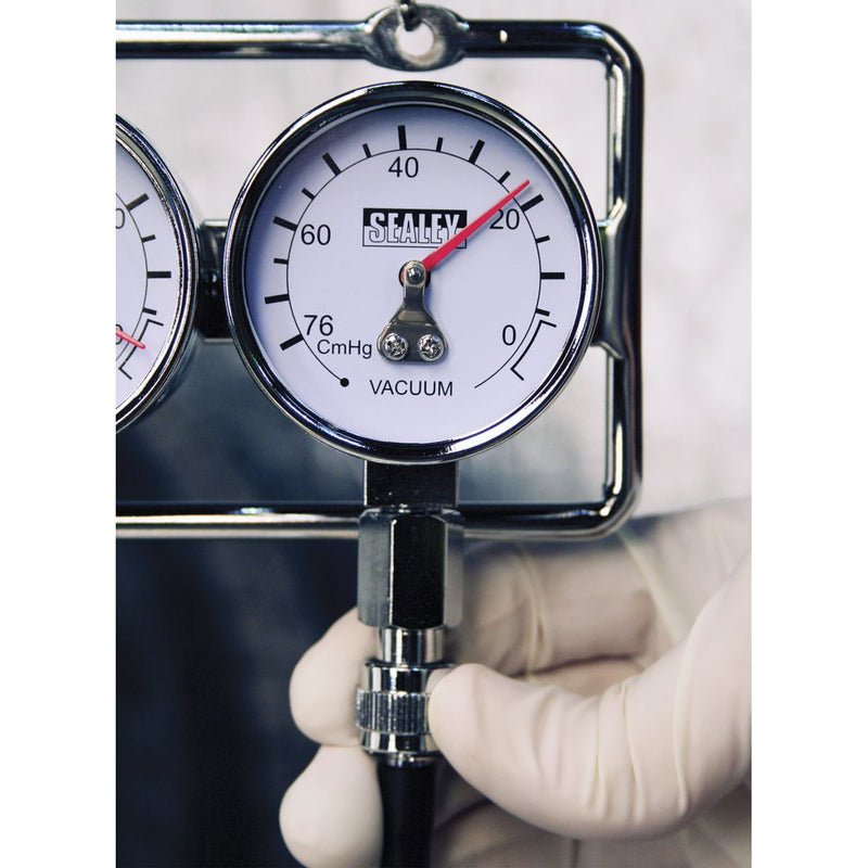 Sealey Carburettor Synchronizer (Vacuum, Mini-Type) VS209