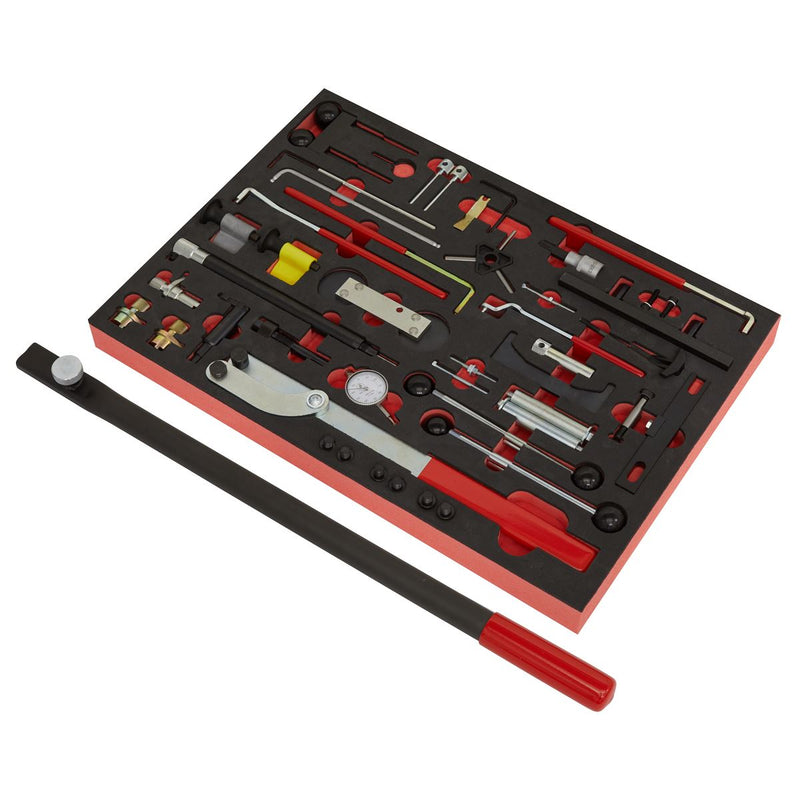 Sealey Diesel & Petrol Master Timing Tool Kit 59pc VAG - Belt/Chain Drive VS5100MK