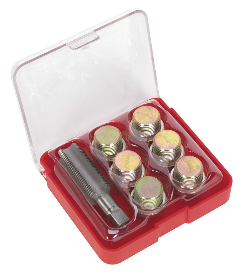 Sealey VS620 Oil Drain Plug Thread Repair Set - M20