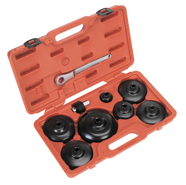 Sealey Oil Filter Cap Wrench Set 9pc - Commercial VS7007