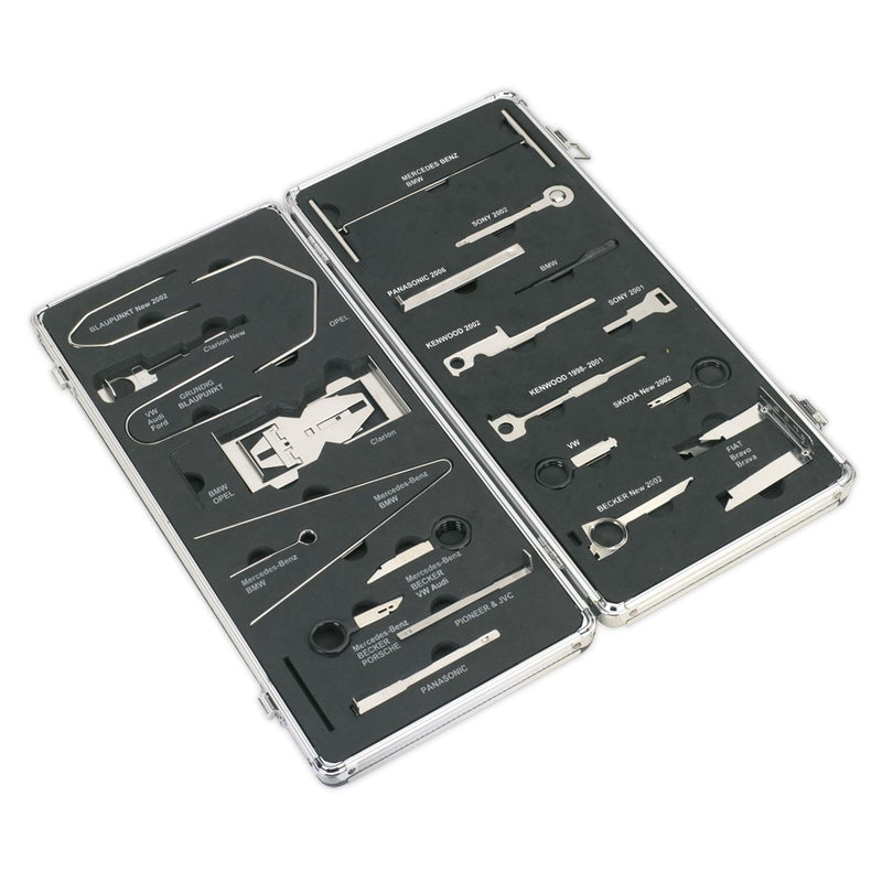 Sealey VS8043 Radio Release Master Tool Set 46pc