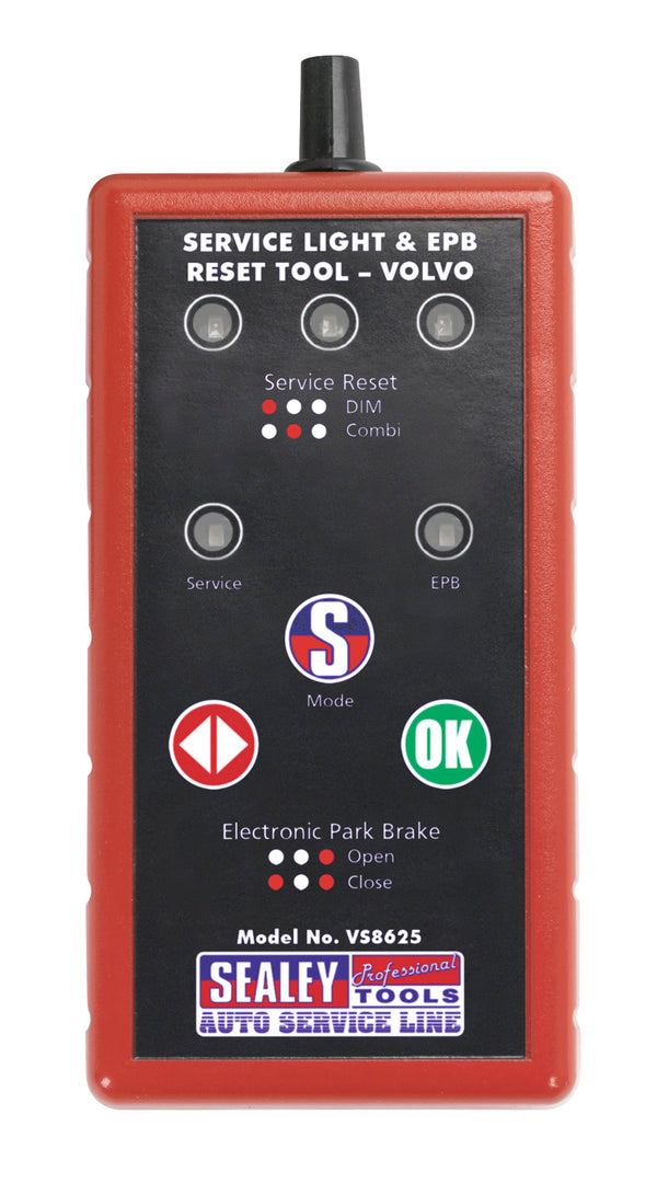 Sealey VS8625 Service Light & EPB Reset Tool - Volvo