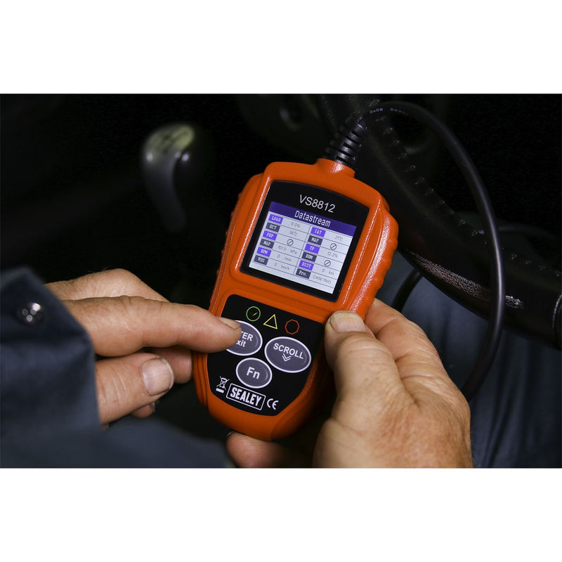 Sealey EOBD Code Reader Live Data VS8812