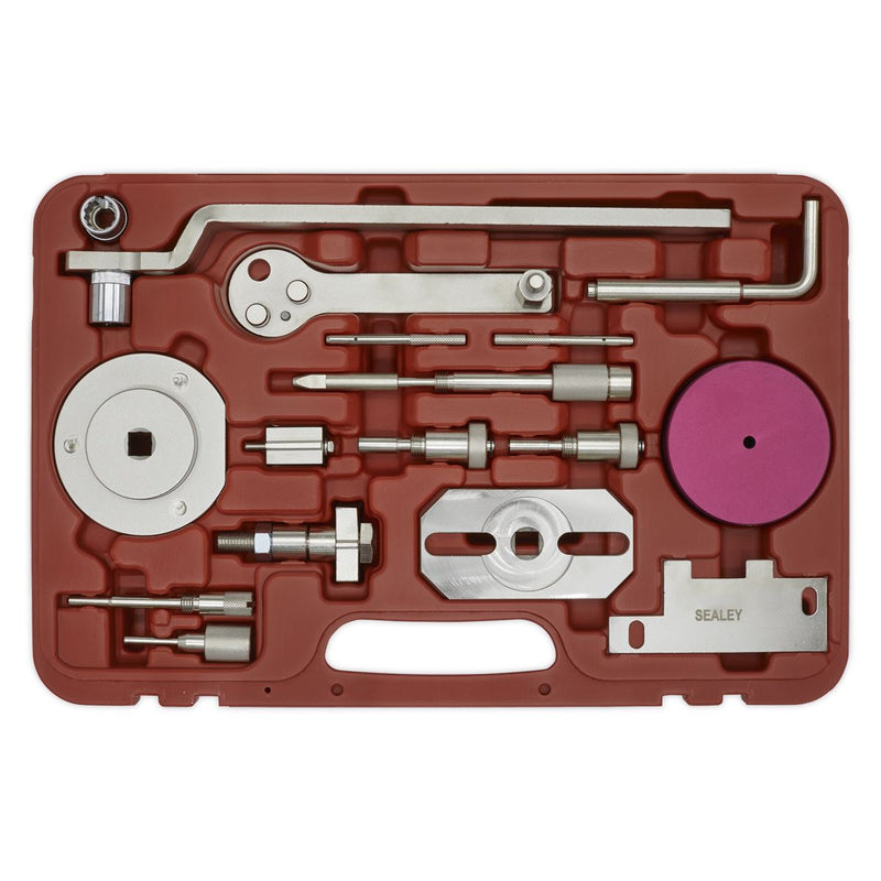 Sealey Diesel Engine Timing Tool Kit for Fiat, Ford, Iveco, PSA - 2.2D, 2.3D, 3.0D - Belt/Chain Drive VSE5036