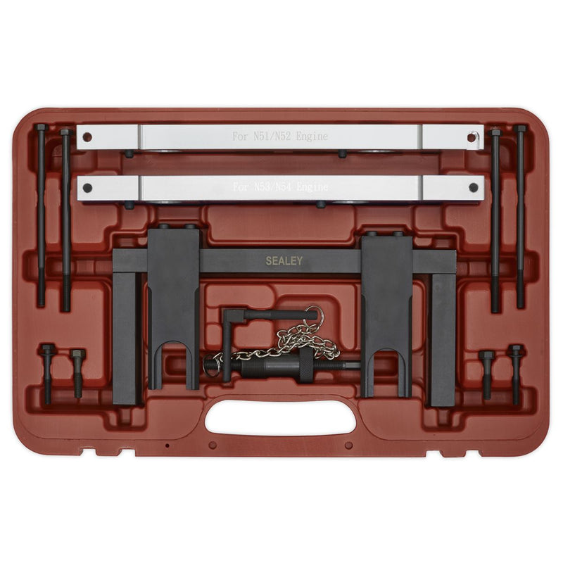 Sealey Petrol Engine Timing Tool Kit - for BMW 2.5, 3.0 N51/N52/N52K/N53/N54 - Chain Drive VSE6111