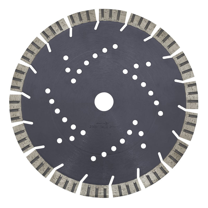 Sealey Dry Use Diamond Blade for Concrete Cutting 230mm WDC230