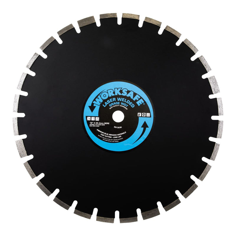 Sealey Worksafe&reg; Asphalt/Tarmac Diamond Blade 450 x 25mm WDT450