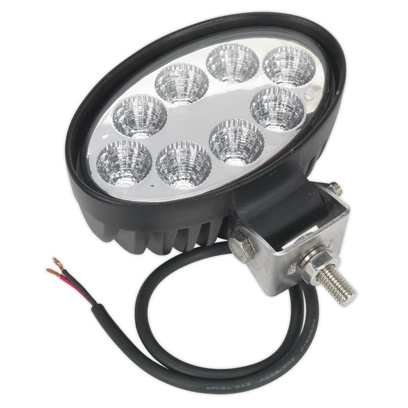 Sealey WL24W Off-Road Work Floodlight 8 LED 24W 9-32V DC