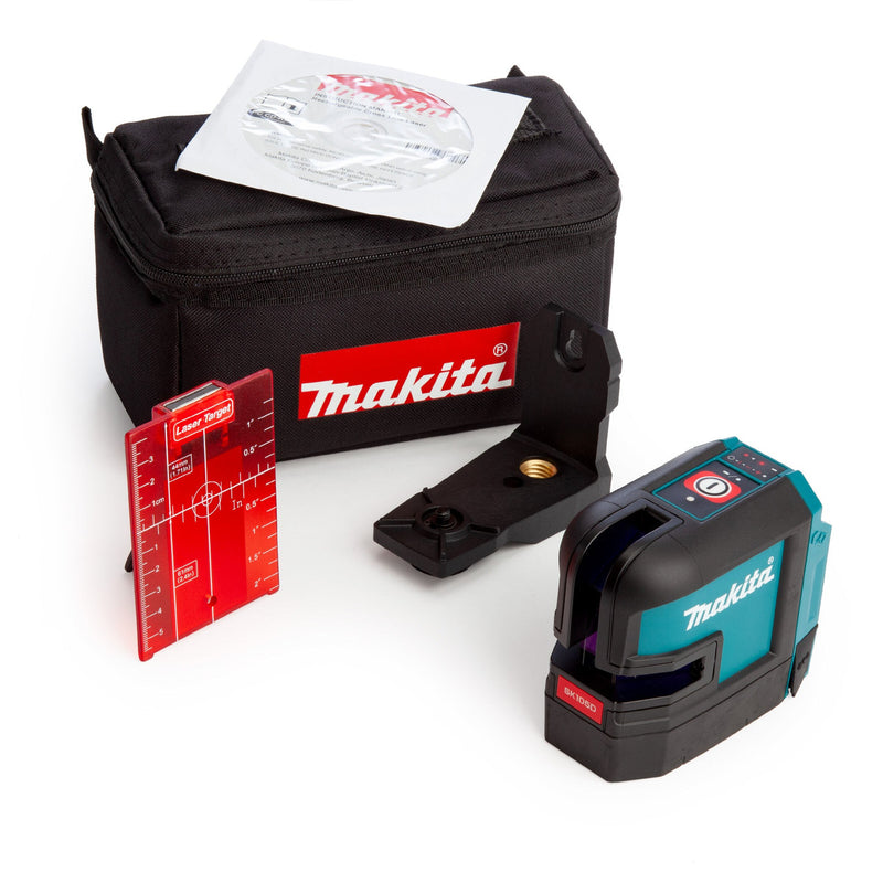 Makita Makita SK105DZ 12Vmax CXT Rechargeable Red Cross Line Laser (Body Only) SK105DZ