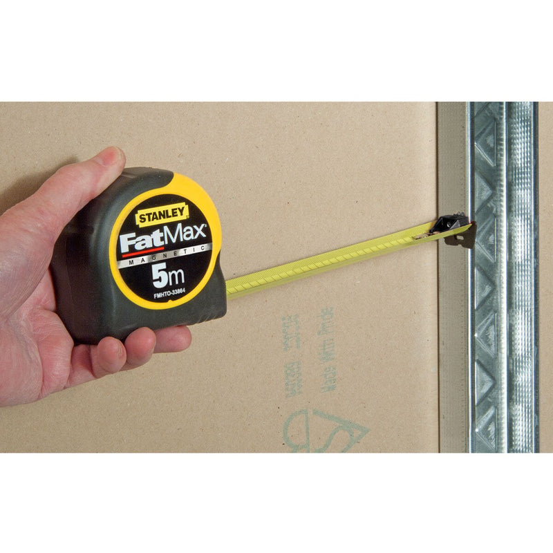 Stanley Stanley FMHT0-33864 FatMax Metric Magnetic Tape Measure with Blade Armor 5m FMHT0-33864