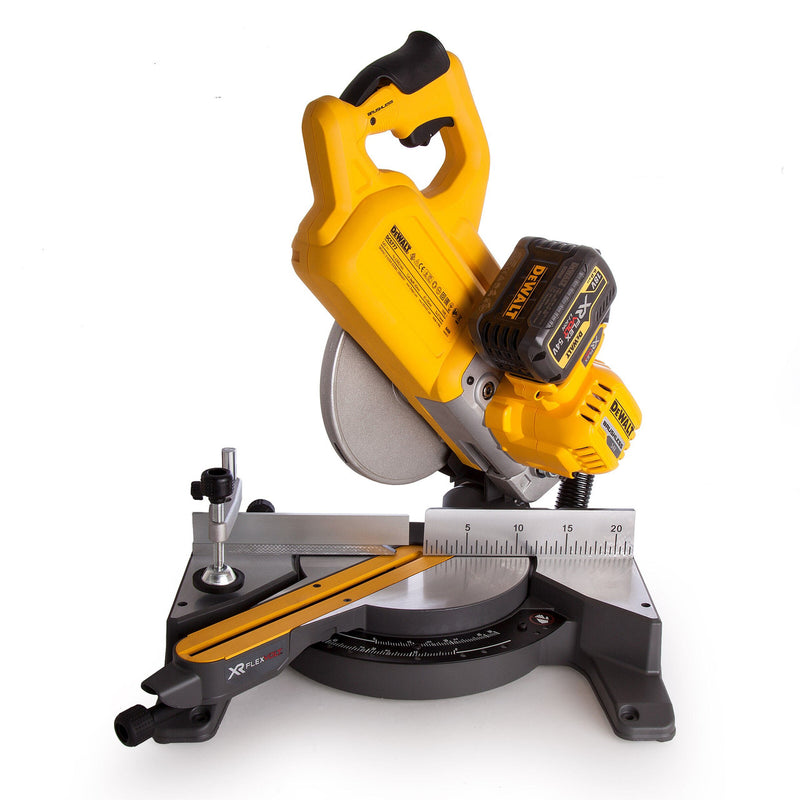 Dewalt Dewalt DCS777T2 54V XR FlexVolt 216mm Brushless Sliding Compound Mitre Saw (2 x 6.0Ah Batteries) DCS777T2