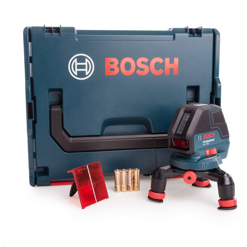 Bosch Bosch GLL 3-50LBX Red Self Levelling Line Laser with L-Boxx 601063801