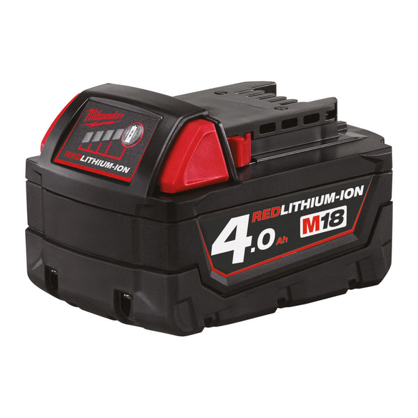 Milwaukee Milwaukee M18 B4 REDLITHIUM 4.0Ah Red Lithium Ion Battery 4932430063