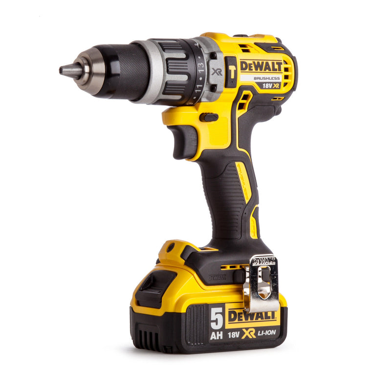 Dewalt Dewalt DCD796P1 18V XR Brushless Combi Drill (1 x 5.0Ah Battery) in TStak Case DCD796P1-GB